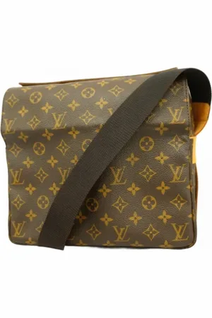 LOUIS VUITTON Pre-owned, Kobieta, brązowy, ONE SIZE, Len, Pre-owned płócienne torby Louis Vuitton