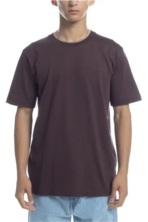 Norse projects Koszulki, Mężczyzna, brązowy, S, Johannes Norse Logo T-Shirt