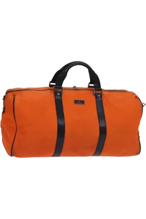 Gucci Pre-owned, Kobieta, Pomarańczowy, ONE SIZE, Nylon, Pre-owned Nylon gucci-bags