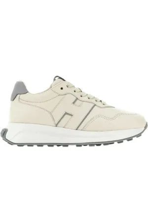 Hogan Buty, Kobieta, Beżowy, 37 EU, Wygodne Sneakersy dla Mężczyzn i Kobiet