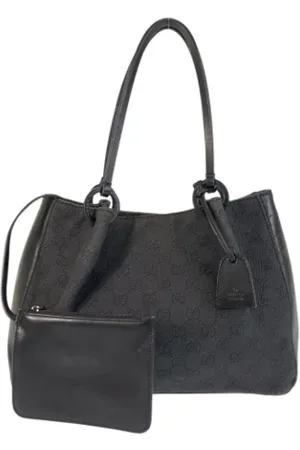 Gucci Pre-owned, Kobieta, Czarny, ONE SIZE, Skóra, Pre-owned Canvas gucci-bags