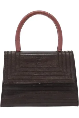 Fendi Pre-owned, Kobieta, brązowy, ONE SIZE, Skóra, Pre-owned Skórzane torebki
