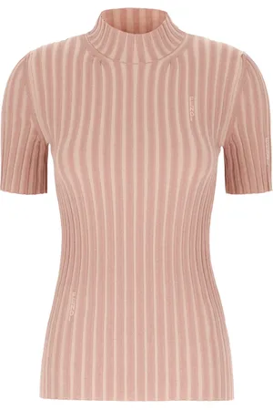 Fendi Koszulki, Kobieta, Różowy, M, Nylon, Stylowy Top dla Mężczyzn