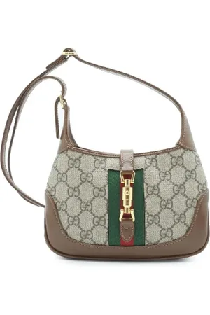 Gucci Pre-owned, Kobieta, brązowy, ONE SIZE, Skóra, Pre-owned Skórzane torebki