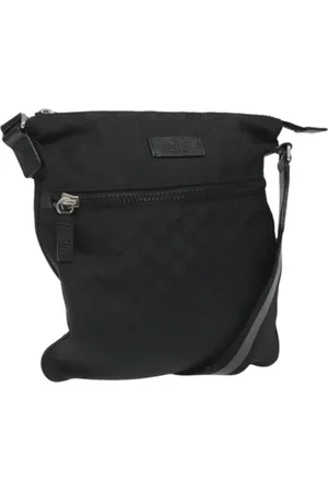 Gucci Pre-owned, Kobieta, Czarny, ONE SIZE, Nylon, Pre-owned Nylon gucci-bags