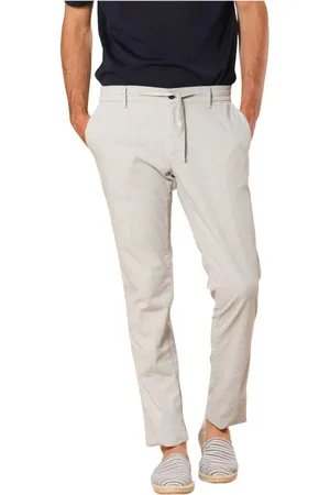 Masons Spodnie, Mężczyzna, Szary, XL, Bawełna, Spodnie Chino Slim Fit z mikro gwiazdami