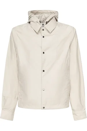 Emporio Armani Kurtki, Mężczyzna, Beżowy, XL, Klasyczne Kurtki z Guzikami w Piasku