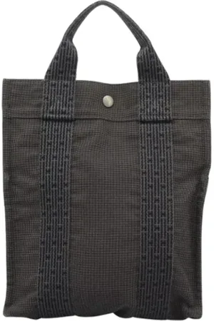 Hermès Pre-owned, Kobieta, Szary, ONE SIZE, Pre-owned Canvas backpacks