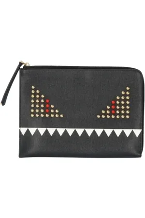 Fendi Pre-owned, Kobieta, Czarny, ONE SIZE, Pre-owned Leather fendi-bags