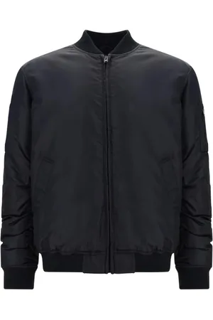 Moschino Kurtki, Mężczyzna, Czarny, L, Pikowany Bomber z Lamówkami