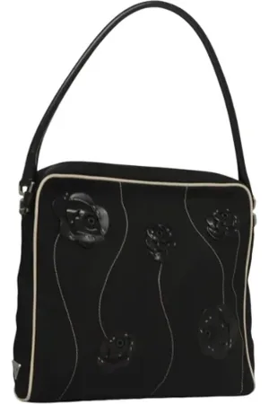 Prada Pre-owned, Kobieta, Czarny, ONE SIZE, Nylon, Pre-owned Nylon prada-bags