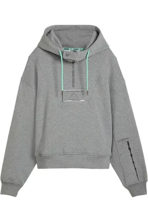 PUMA Bluzy, Kobieta, Szary, XL, Sweter Harry Potter z zamkiem