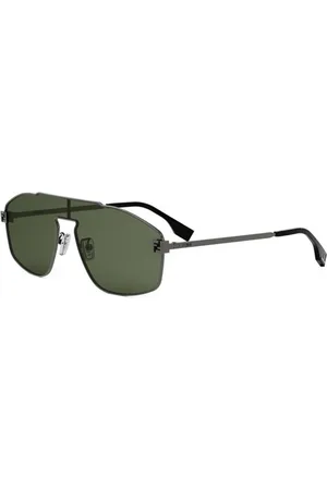 Fendi Akcesoria, unisex, Szary, ONE SIZE, Autentyczne Stylowe Okulary przeciwsłoneczne dla Ciebie