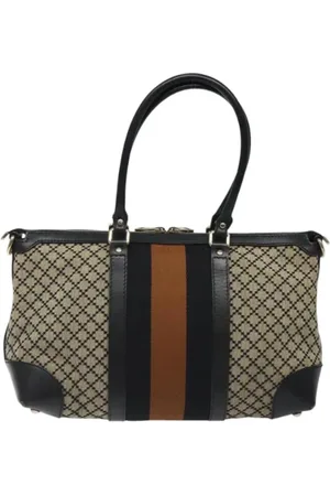 Gucci Pre-owned, Kobieta, Czarny, ONE SIZE, Skóra, Pre-owned Canvas gucci-bags