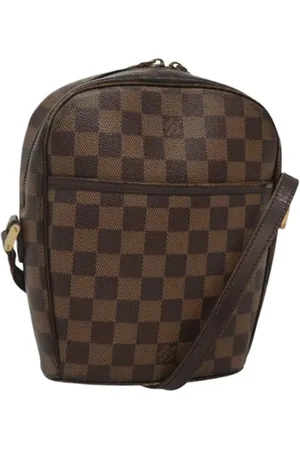 LOUIS VUITTON Pre-owned, Kobieta, brązowy, ONE SIZE, Skóra, Pre-owned płócienne torby Louis Vuitton