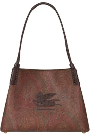 Etro Torebki, Kobieta, brązowy, ONE SIZE, Kolekcja Shopping Libra Arnica Stylowa