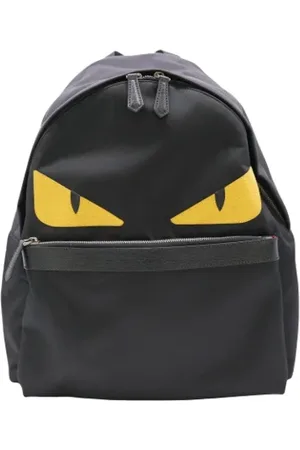 Fendi Pre-owned, unisex, Czarny, ONE SIZE, Pre-owned Fabric backpacks