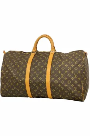 LOUIS VUITTON Pre-owned, Kobieta, brązowy, ONE SIZE, Len, Pre-owned płócienne torby Louis Vuitton