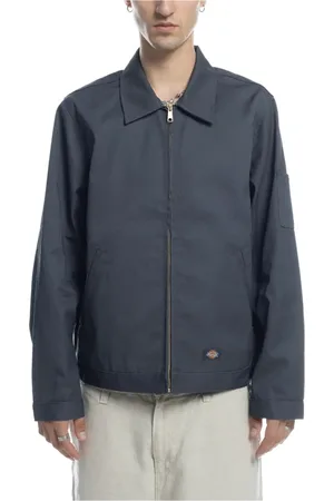 Dickies Kurtki, Mężczyzna, Szary, S, Kurtka Eisenhower bez podszewki