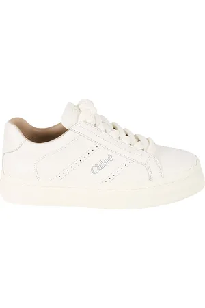Chloé Buty, Kobieta, Biały, 36 EU, Białe Sneakersy Lauren