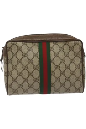 Gucci Pre-owned, Kobieta, Beżowy, ONE SIZE, Skóra, Pre-owned Leather clutches