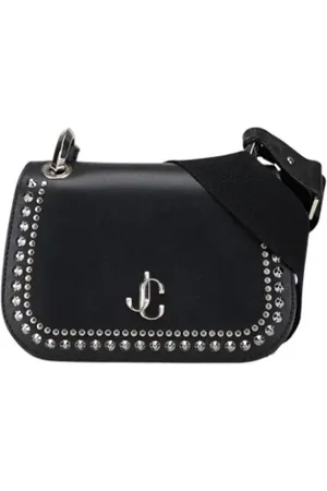 Jimmy Choo Pre-owned, Kobieta, Czarny, ONE SIZE, Pre-owned Skórzane torebki
