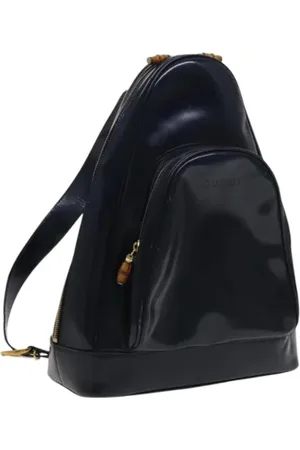 Gucci Pre-owned, Kobieta, Niebieski, ONE SIZE, Skóra, Pre-owned Leather gucci-bags