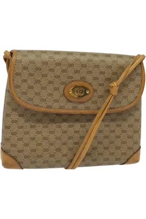 Gucci Pre-owned, Kobieta, Beżowy, ONE SIZE, Skóra, Pre-owned Leather gucci-bags
