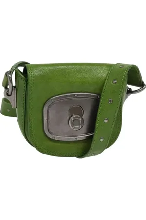 Céline Pre-owned, Kobieta, Zielony, ONE SIZE, Skóra, Pre-owned Leather celine-bags