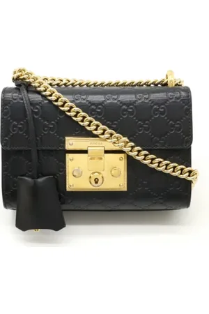 Gucci Pre-owned, Kobieta, Czarny, ONE SIZE, Skóra, Pre-owned Leather gucci-bags