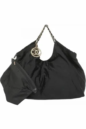 CHANEL Pre-owned, Kobieta, Czarny, ONE SIZE, Pre-owned Satin chanel-bags