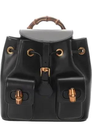 Gucci Pre-owned, Kobieta, Czarny, ONE SIZE, Skóra, Pre-owned Leather gucci-bags