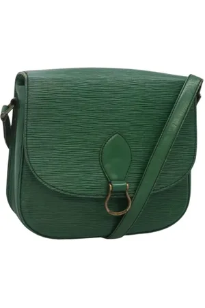 LOUIS VUITTON Pre-owned, Kobieta, Zielony, ONE SIZE, Skóra, Pre-owned skórzane torby Louis Vuitton