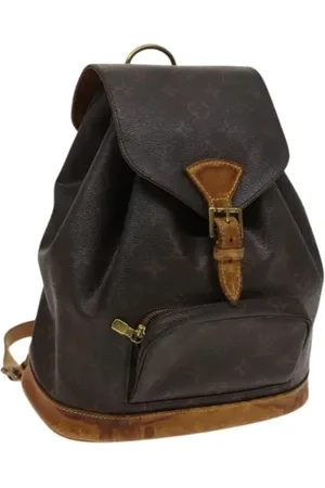 LOUIS VUITTON Pre-owned, Kobieta, brązowy, ONE SIZE, Skóra, Pre-owned Canvas backpacks