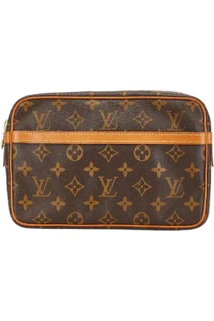 LOUIS VUITTON Pre-owned, Kobieta, brązowy, ONE SIZE, Skóra, Pre-owned Canvas clutches