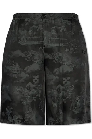 OFF-WHITE Szorty, Mężczyzna, Czarny, S, Logo Shorts