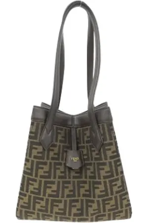 Fendi Pre-owned, Kobieta, brązowy, ONE SIZE, Pre-owned Canvas fendi-bags