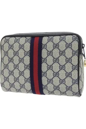 Gucci Pre-owned, Kobieta, Niebieski, ONE SIZE, Pre-owned Canvas gucci-bags