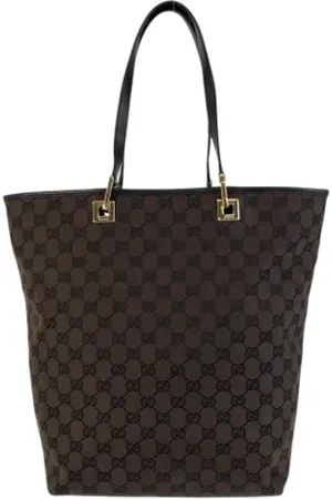 Gucci Pre-owned, Kobieta, brązowy, ONE SIZE, Skóra, Pre-owned Canvas gucci-bags