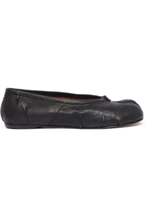 Maison Margiela Buty, Kobieta, Czarny, 36 EU, Skóra, Tabi Balleriny