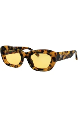 The Attico Akcesoria, unisex, brązowy, ONE SIZE, Autentyczne Okulary C2, Premium Jakość