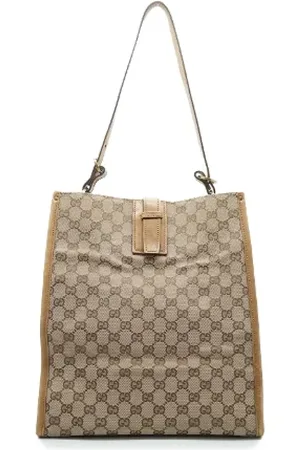 Gucci Pre-owned, Kobieta, brązowy, ONE SIZE, Skóra, Pre-owned Canvas handbags