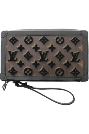 LOUIS VUITTON Pre-owned, Mężczyzna, brązowy, ONE SIZE, Skóra, Pre-owned Canvas clutches