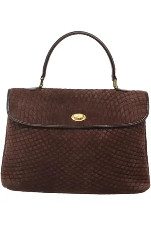 Bally Pre-owned, Kobieta, brązowy, ONE SIZE, Zamsz, Pre-owned Suede handbags