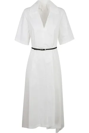 Givenchy Sukienki, Kobieta, Biały, S, Biała Długa Sukienka Voyou