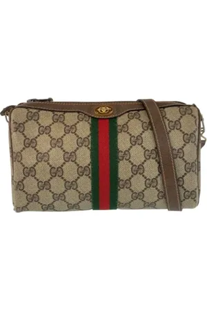 Gucci Pre-owned, Kobieta, Beżowy, ONE SIZE, Skóra, Pre-owned Leather gucci-bags
