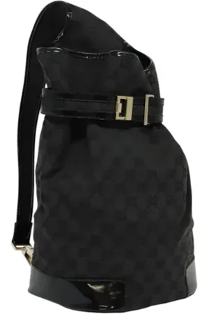 Gucci Pre-owned, Kobieta, Czarny, ONE SIZE, Skóra, Pre-owned Canvas gucci-bags