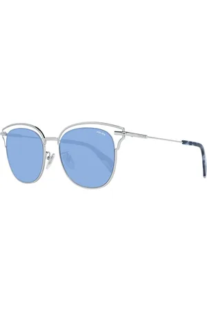 Police Akcesoria, Kobieta, Wielobarwność, ONE SIZE, Wielokolorowe Okulary Motylek