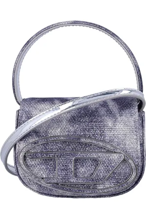 Diesel Torebki, Kobieta, Niebieski, ONE SIZE, Jasnoniebieska Torebka z Uchwytem