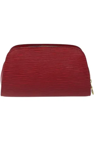 LOUIS VUITTON Pre-owned, Kobieta, Czerwony, ONE SIZE, Skóra, Pre-owned Leather pouches